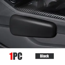 Deluxe Universal Car Knee and Leg Rest Pads with Armrest Support - Four Seasons (1 x Black)
