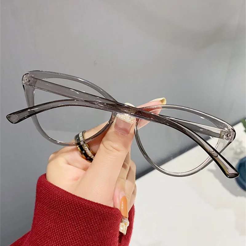 Retro Cat Eye Frame Blue Light Blocking Glasses Lightweight Women Men Fashion Vintage Optical Computer Eyeglass Reading Eyewear