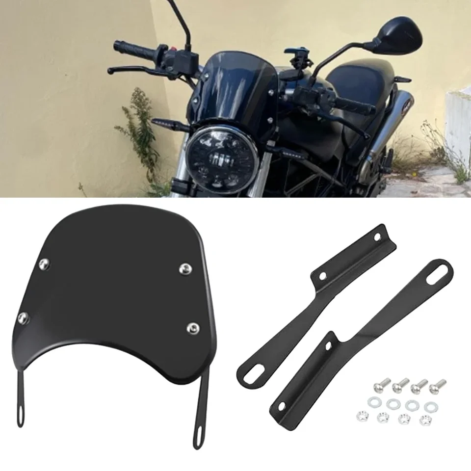 Parabrisas Motocicleta Versys 650 2023-2024 - Careñado Deportivo Transparente/Ahumado, Policarbonato