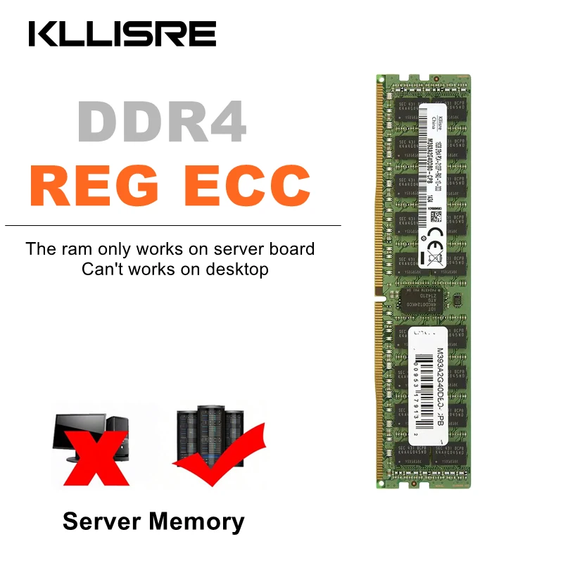 KLLISRE DDR4 メモリーモジュール Kllisre Memória DDR4 8GB 16GB 4GB 64GB server memory 2400 2133MHz