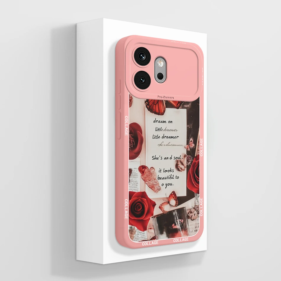 Candy Painted Soft Liquid Silicone Lightweight Phone Case with Lens Protection