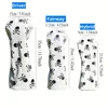 Fashionable Skull Embroidered Pattern Durable Golf Club Head Covers, For Hybrid, Driver, Fairway Wood, Golf Accessories 6