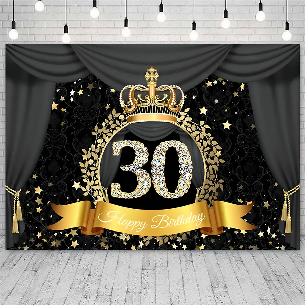 남녀공용 해피 30 생일 풍선 화환 아치 키트 배경막, 테이블 러너 30 주년, 30 주년 생일 파티 장식