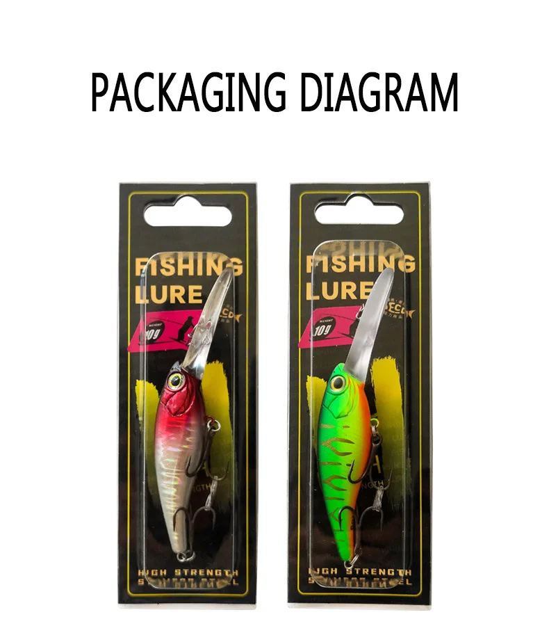 NEUE 6g 10g Lange Zunge Bord Schweben Minnow Wobbler Angeln Locken Künstliche Jerkbait Hohe Qualität Haken Tauchen Aussetzung hover – Detail 10