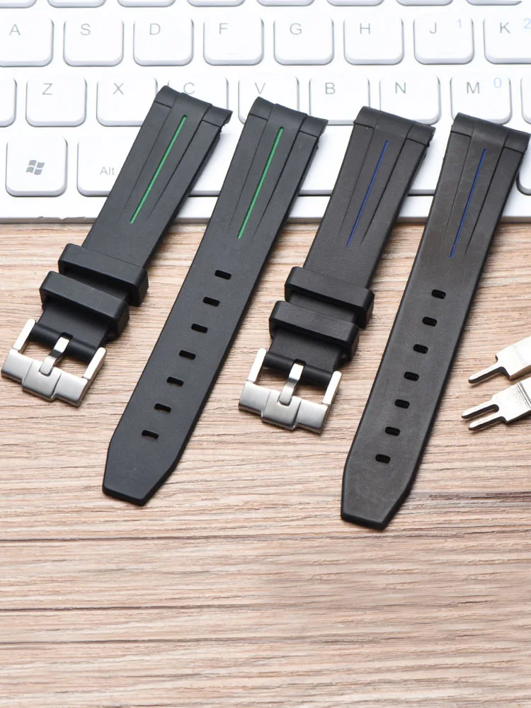 Cinturino Per Orologio In Silicone Per Rolex Gmt Diving Green Submariner Black Water Ghost Series Cinturino Per Orologio Morbido E Confortevole Imperm