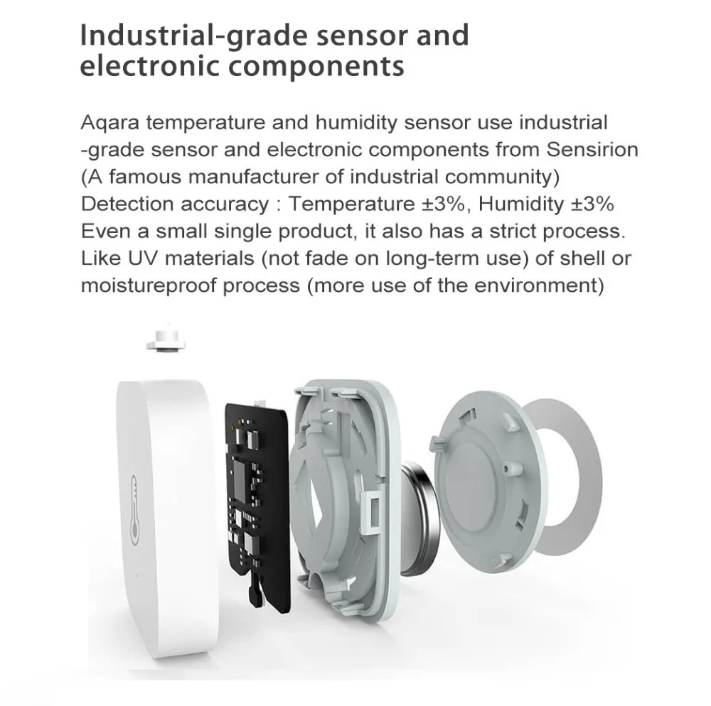 Global Version Temperature Humidity Sensor Smart Home ZigBee Smart Air Pressure