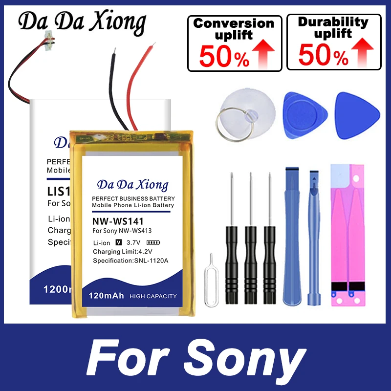 Batteria Per Sony Xperia Tablet Linkbuds 5 S Z2 Nw-Ws413 Nw-A35 Nw-E435 Mz-2P Nwz-E345 Nw-E042 Brh10 Wf-1000Xm5 Mdr-Xb80Bs Sbh-20