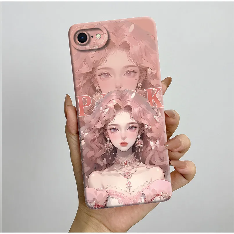 Aesthetic Soft Slim Silicone Phone Case with Full Bumper Protection