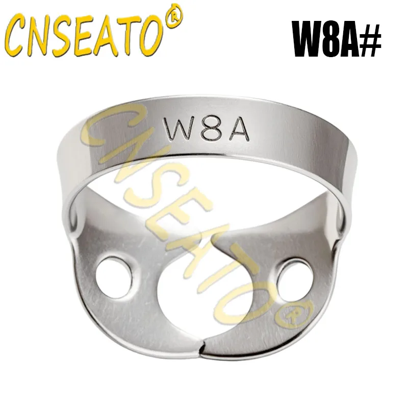 X 1999 Clamp Set Morsetti Per Diga In Gomma Per Endodonzia - 31 Pezzi In Acciaio Inox Con Vassoio Nero Fascette Ferma Tubi - Foto 3