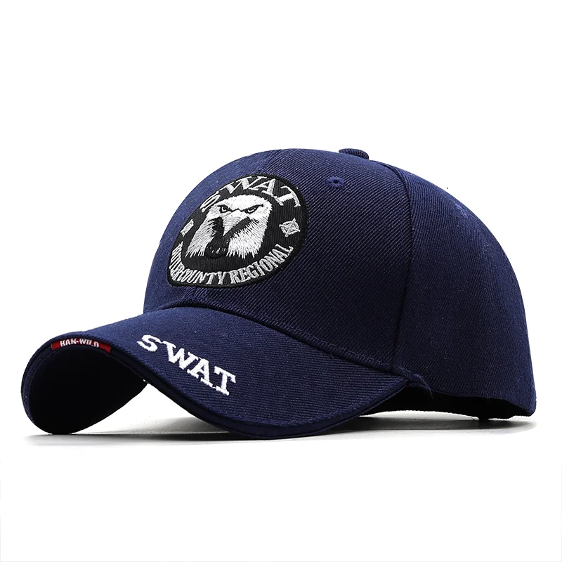 SWAT Army Cap Male Embroidered Eagle Black Baseball Caps Men Gorras Para  Hombre Women Snapback Bone