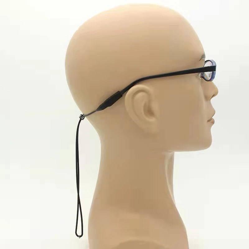 3Pcs 조정 가능한 탄성 실리콘 안경 스트랩 선글라스 체인 스포츠 Anti-Slip 문자열 안경 밧줄 밴드 코드 홀더 레이스