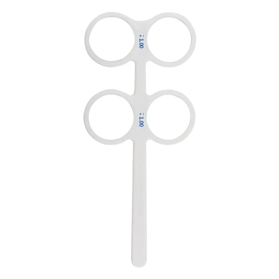 Optical Instruments 4 Lens Plastic Optical Flipper Ophthalmic Holder eye trainer occluder optometry equipment