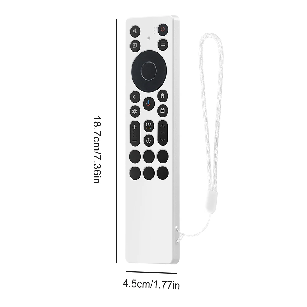 For TCL RC923A/RC813A Protective Cover with Lanyard Remote Control Protect Case Waterproof Drop-Proof RC Cover TV Supplies Tool