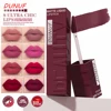 DUNUF Matte Velvet Lip Gloss, 3D Plumping & Waterproof, Square Tube Lipstick, Easy Application, 8 Shades (All-in-One)