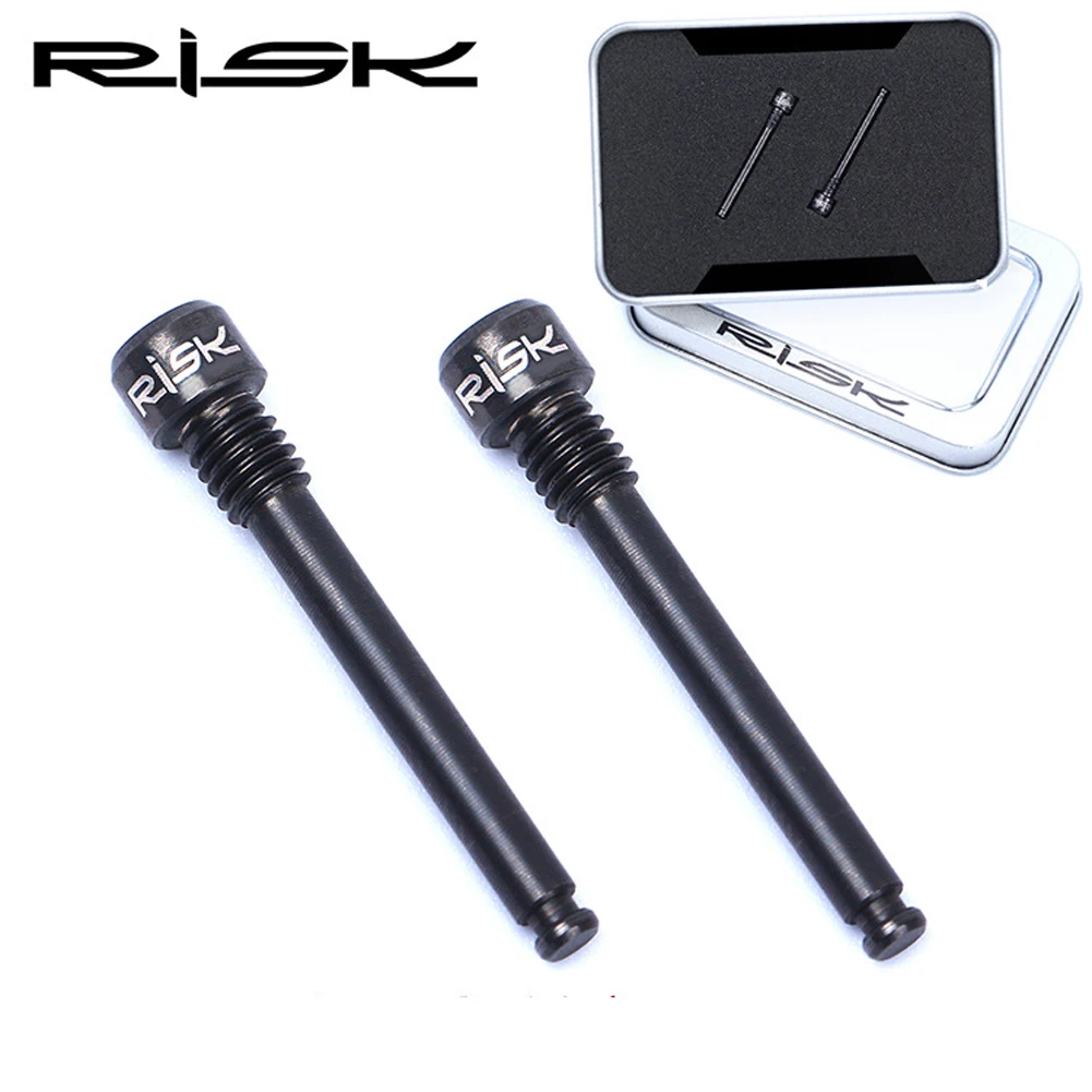 

Lightweight and Sturdy Titanium Axle Screws for Bike Disc Brake Calipers Compatible with Shimano XTR XT Pack of 2