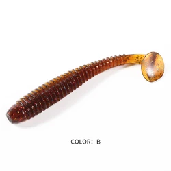 Supercontinent Swing Impact Ring Shad Artificial Fishing Lures - Assorted Packs - 97mm 6pcs (B)