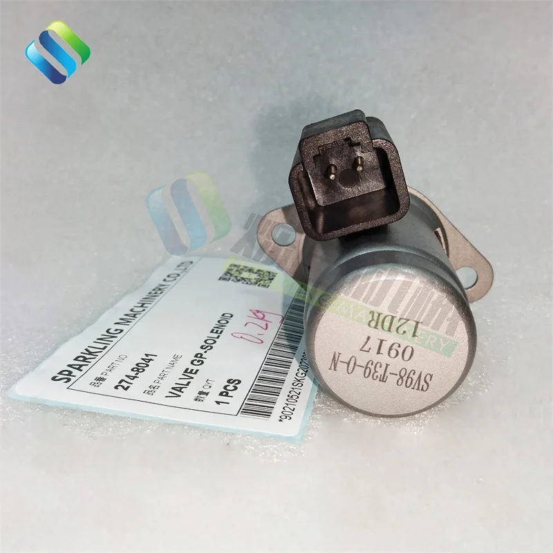 274-8041 Solenoid Valve 420E 420F Machinery Parts for