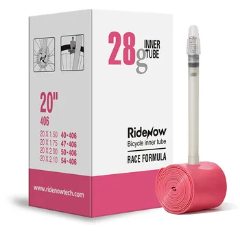 RideNow Ultralight Pushbike Balance Bike Camera d'aria per bicicletta Pneumatico 20 "406 Lunghezza FV45mm Pneumatici per bici Tubo Valvola francese