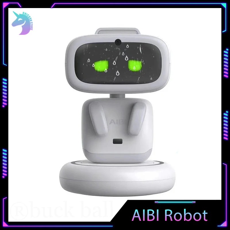 

AIBI Robot Intelligent Emotional Robots AI Emopet Voice Interaction With Accompanies Electronic Desktop Pet Kids Christmas Gifts