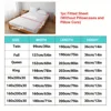 1pc Cooling Fitted Sheet made of 100% Cooling Nylon, Waterproof Bed Sheet Breathable Mattress Cover for Hot Sleepers in Summer 3