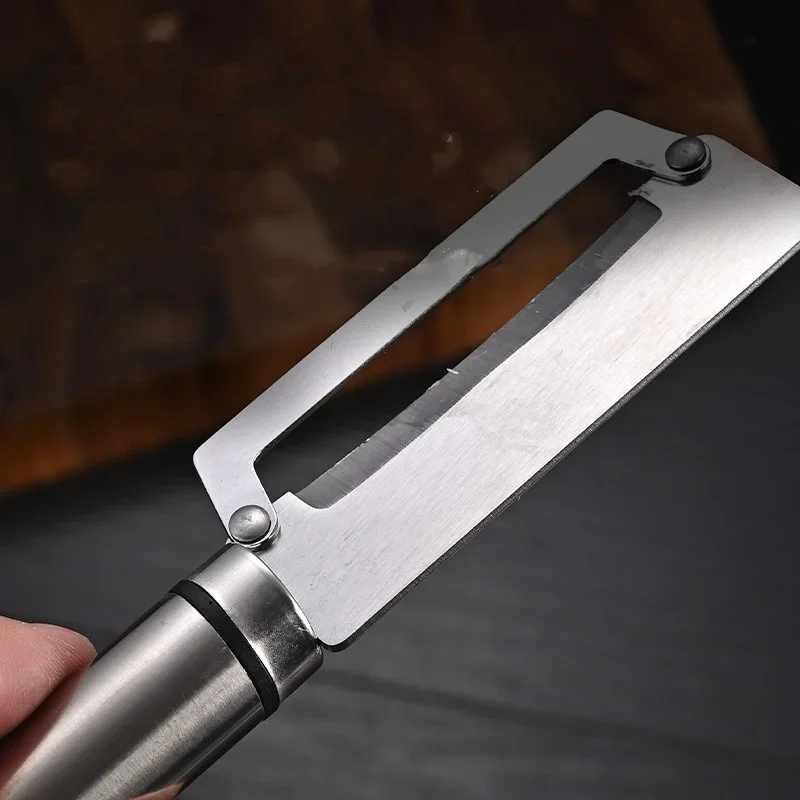 Stainless Steel Multifunctional Peeler Scraper Kitchen Tool