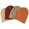 Women Spring Autumn Candy colors Ribbed Beanie Fashion Stretch Slouchy Caps Ladies Female Knitted Stripes Skullies Bonnets Hat 3