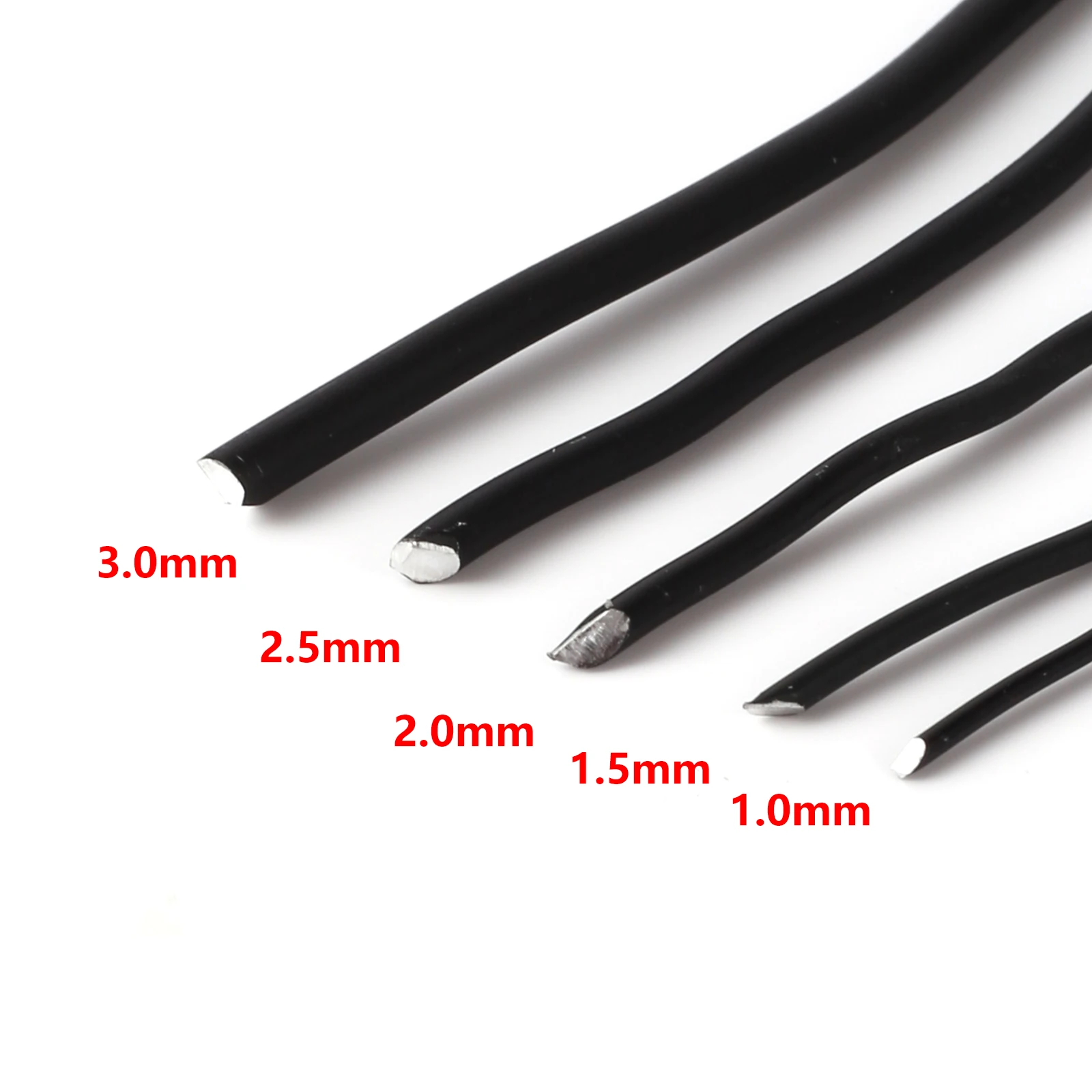 1/1.5/2/2.5/3mm Anodized Aluminum Bonsai Training Wire Garden DIY Tool For Plant Shapes Total 5m bonsai wire