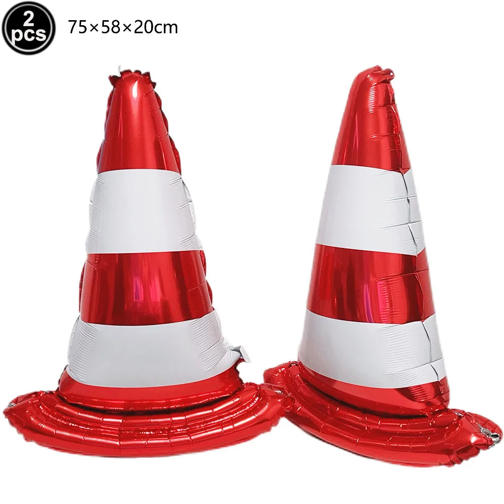 Racing Party Traffic Light Balloons - Aluminum Film Decorations