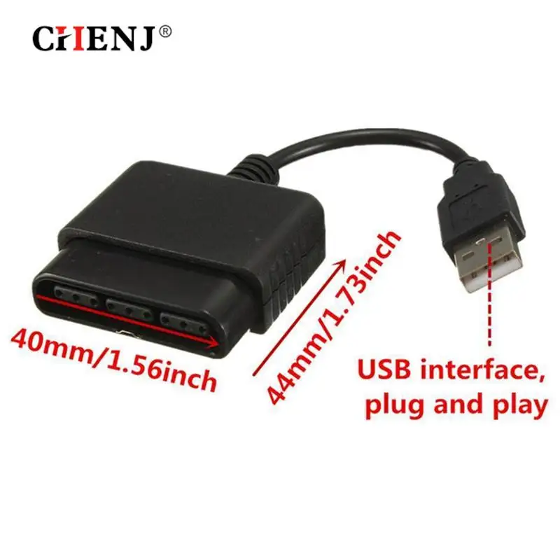 

For PS1/PS2 Dualshock Joypad GamePad to PS3 PC USB Games Controller Adapter Converter Cable without Driver