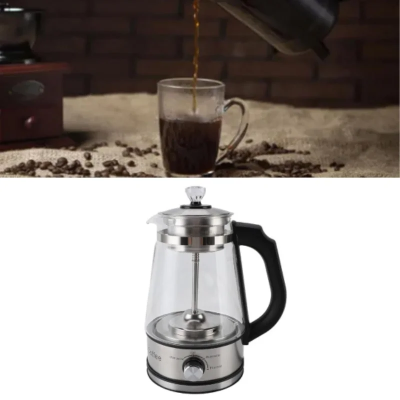 Electric Coffee Maker 600W Electric Teapot Kettle with Detachable Infuser Household Tea Maker for Making Tea and Coffee