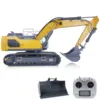 XDRC 1/14 945 Hydraulic RC Excavator Remote Control Painted I6S Radio System Rotating Light Truck Model ESC Motor Toys TH20590 5