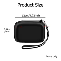 Carrying & Protective Case for Digital Camera, AbergBest 21 Mega Pixels 2.7" LCD Rechargeable HD/Kodak Pixpro/Canon PowerShot 6