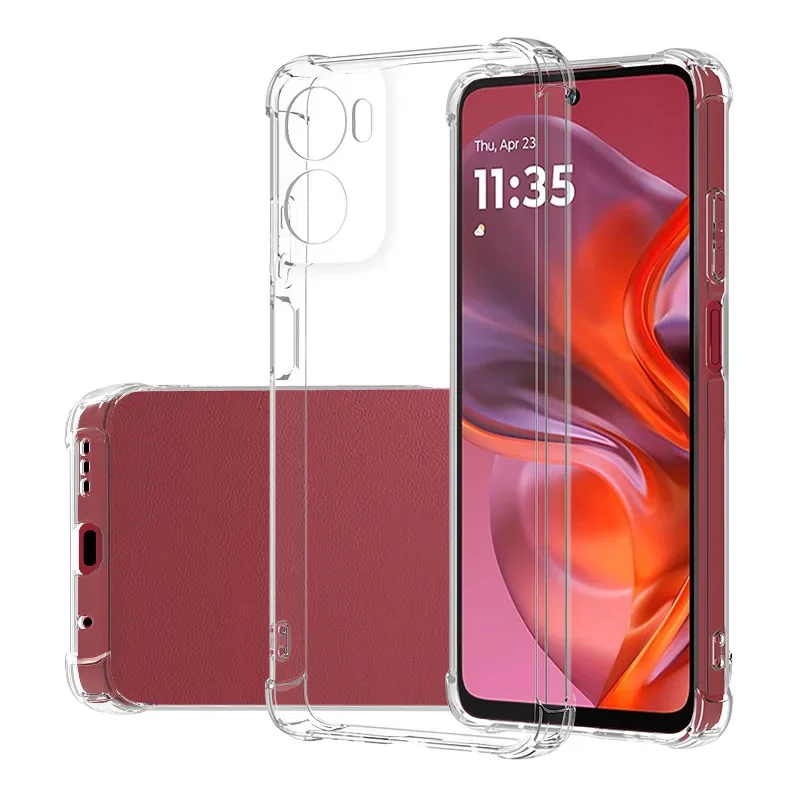 Luxury Clear Airbag Cover Cases – 360° Soft Shockproof Gel Armor Transparent Phone Shield