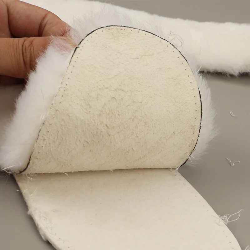 Australia Sheepskin Insoles Natural Real Fur Wool Cashmere Snow Boots Shoe Pad Men Women Children Wool Insoles Warm Winter Shoes