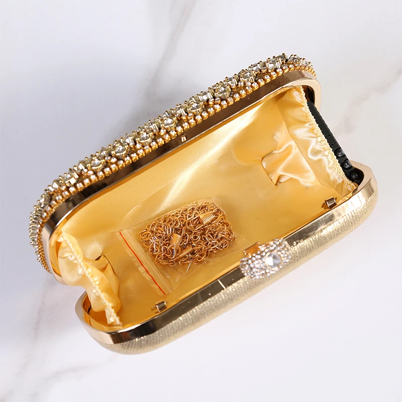 Bling Strass Clutch Damen – Funkelnde Diamant-Abendtasche Mit Abnehmbarer Kette Für Hochzeiten & Partys