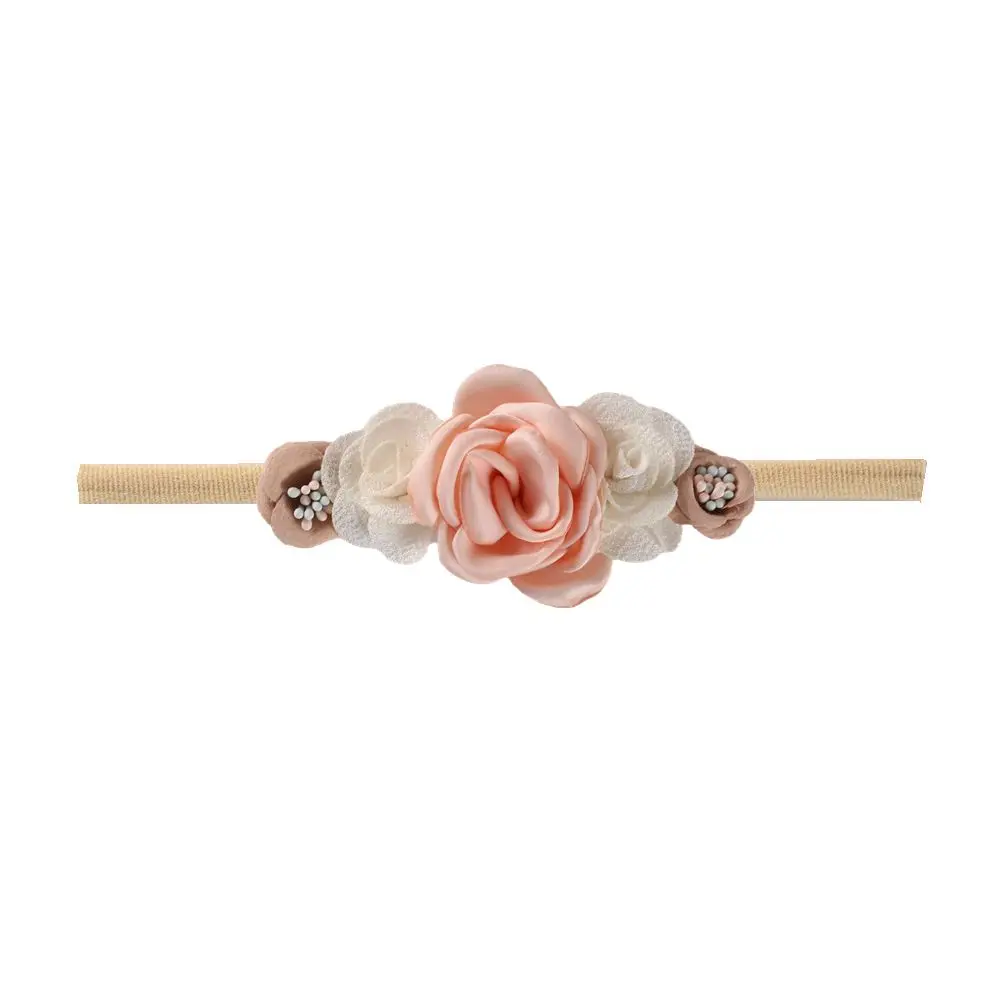 Baby Girl Headband Cute Baby Elastic Hair Band Newborn Head Flower Toddler Headband Headwear Kids Accessories