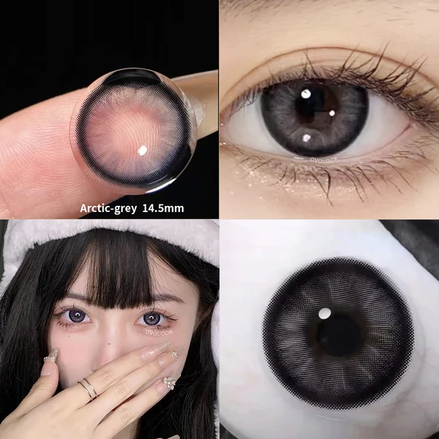 Colored Contact Lenses for Eyes Gray Contact Lenses Half-Yearly Use Colored  Eye Contacts Lenses eye color colored pupils - AliExpress