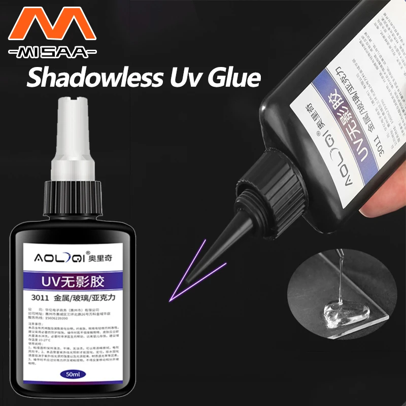 UVLightGlueSuperGlueShadelessGlueFixAdhesivesSealerGlass