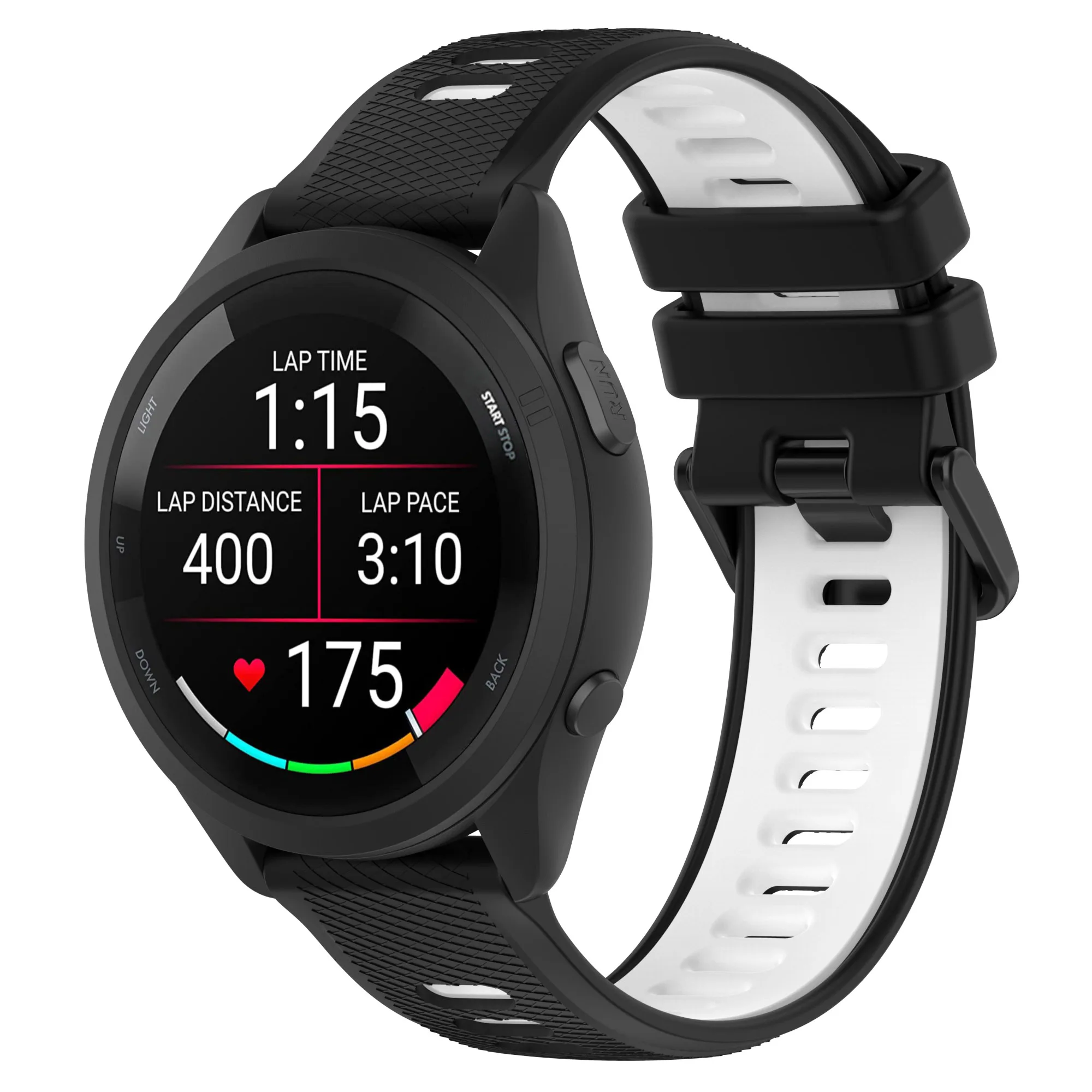 Enhanced Silicone Sport Strap for Smartwatches - Durable and Stylish Wristband Accessories