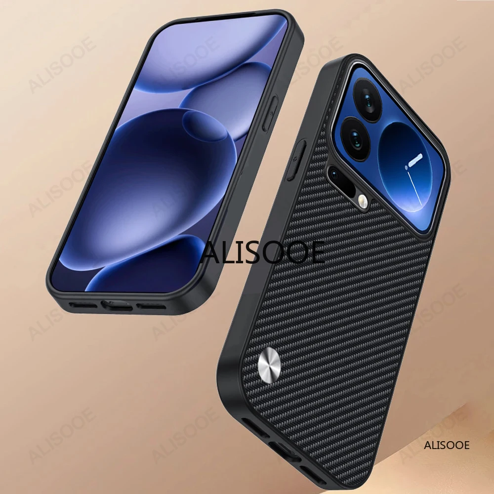 Luxury Fiber Texture PU-Leather Protective Case Cover