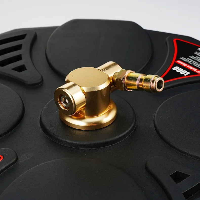 High Pressure Washer 13 Inch Round Floor Scrubbing Disc Scrubbing Disc Brush Pool Road Washer Accessories 2500PSI
