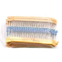 100pcs,0.25W 0R-22M 1% Metal Film Resistor 1/4W 0 2.2 10 100 150 220 270 330 470 1K 2.2K 4.7K 10K 47K 100K 470K 1M 10M 20M ohms - Image 2