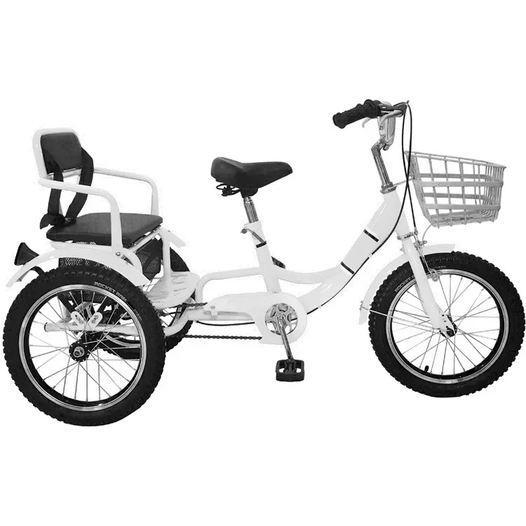 12 - 20 Inch Various Color Adult 3 Wheels Other Tricycle Bike with Passenger Seat