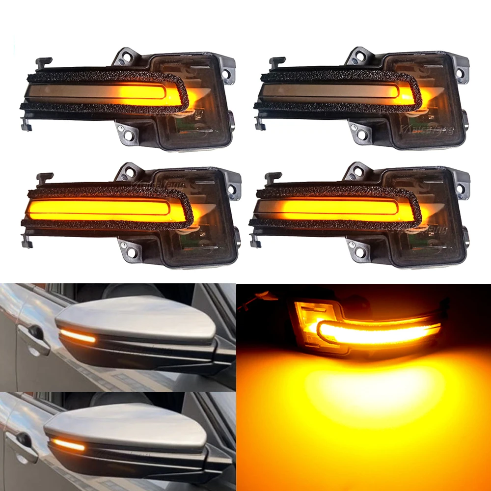 

For Honda Civic MK 10th 2016 2017 2018 2019 2020 LED Side Rearview Mirror Sequential Dynamic Turn Signal Light Blinker Lamp