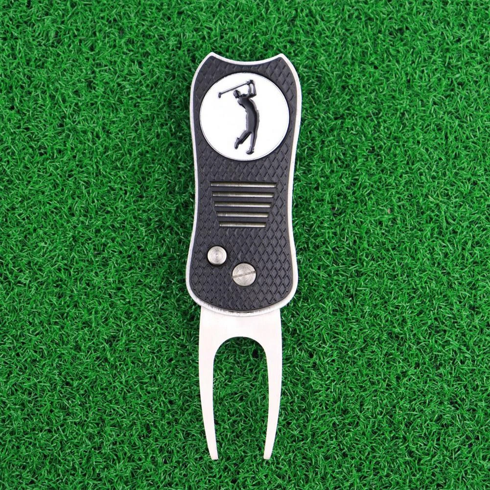 Golf Divot Tool Ball Marker Golf Pitch Mark Repair Tool Ball Marker