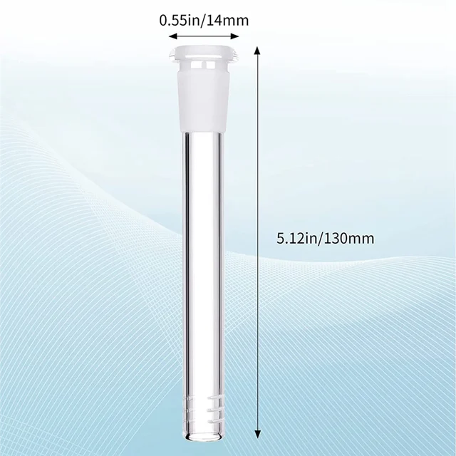 3 Részes 14 Mm-Es Üvegcső. Kézzel Készített Üvegcsövek A Tudományos Laboratóriumi Kísérletekhez. - Image 2