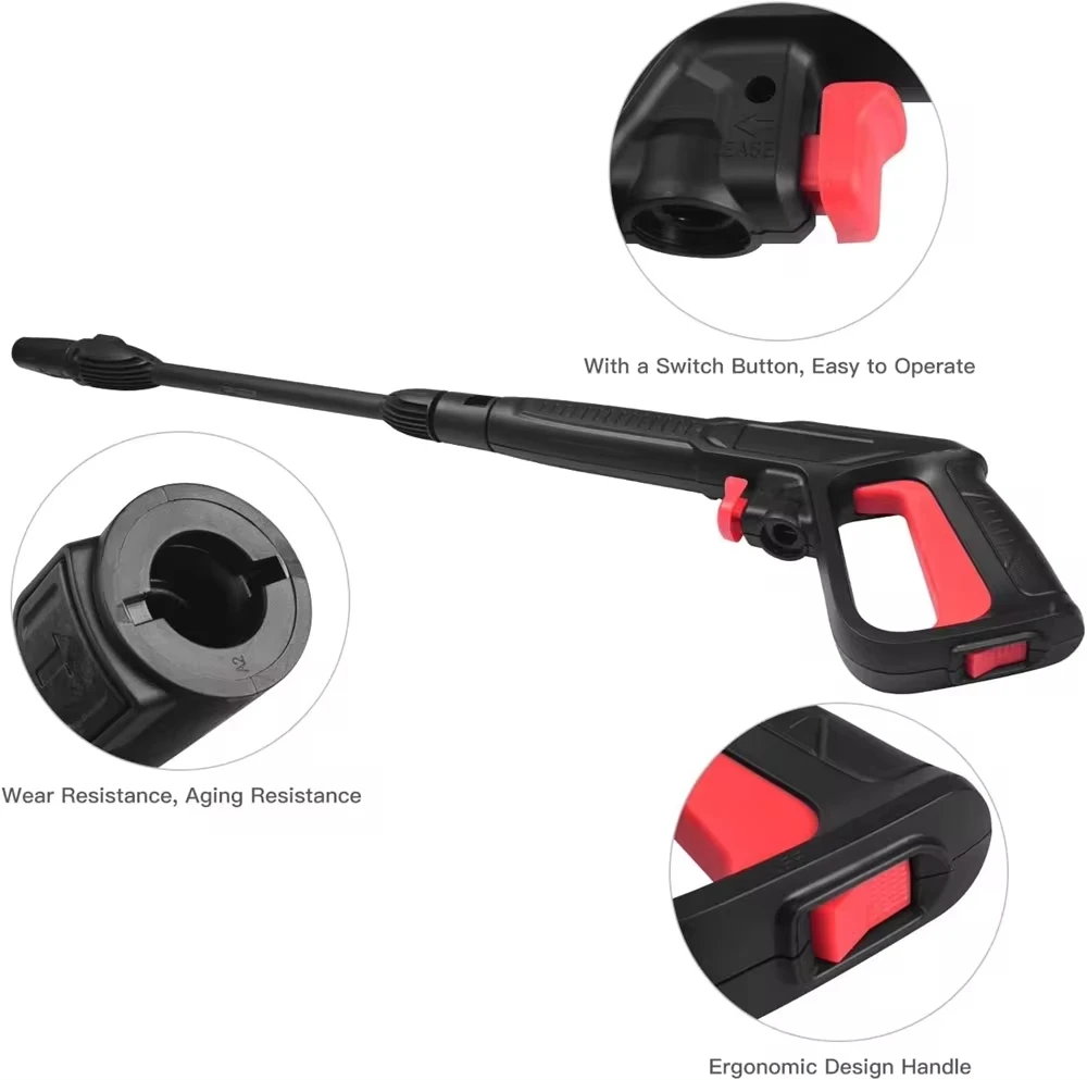 Pressure Washer Lance Replacement Sprayer Powerful Water Jet with Bosch Quick Connect Release System for Car Cleaning 3
