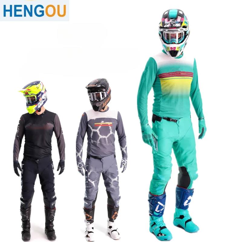 

New Motocross Jersey and Pant Gear Set Off Road Combo motorcycle racing Dirt Bike Jersey Set