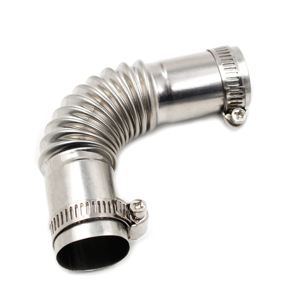 Heater Pipe Stainless Steel Exhaust Pipes Heater Tail Parking Air Car  Automotive Connectors Flexible Hose - Mufflers - AliExpress