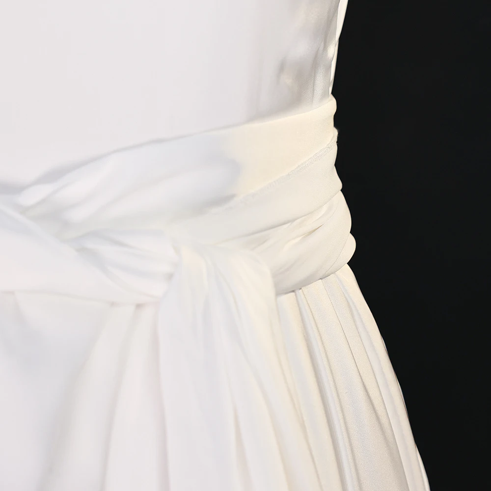 Re:Zero - Starting Life in Another World-Inspired Emilia Wedding Dress Cosplay Costume for Women